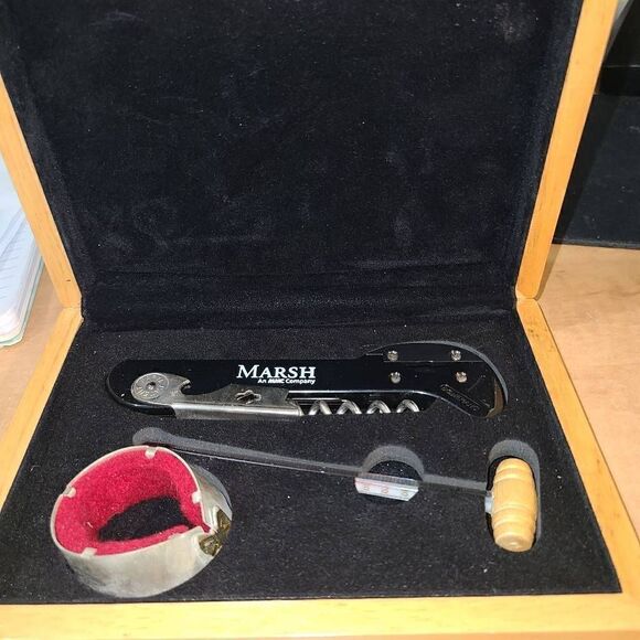 Vintage Marsh New York Client Dinner May 2000 Wine Opener - Picture 1 of 6
